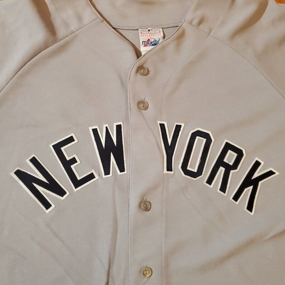 Vtg Derek Jeter Away Jersey New York Yankees Authentic Majestic Men Size XXL USA - Picture 2 of 13